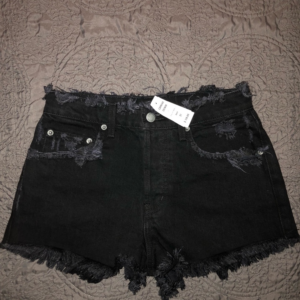 Carmar denim black bianca relaxed shorts - Picture 3 of 3